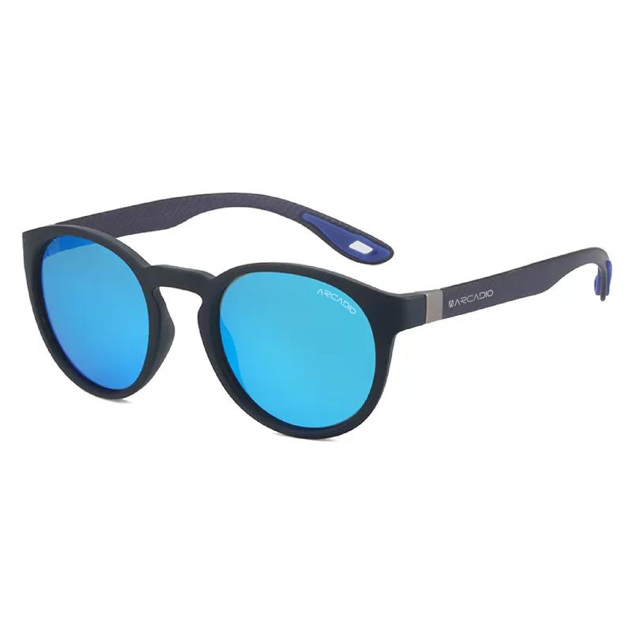 BUTLER Sporty Round Carbon Fiber Sunglass AR FC011