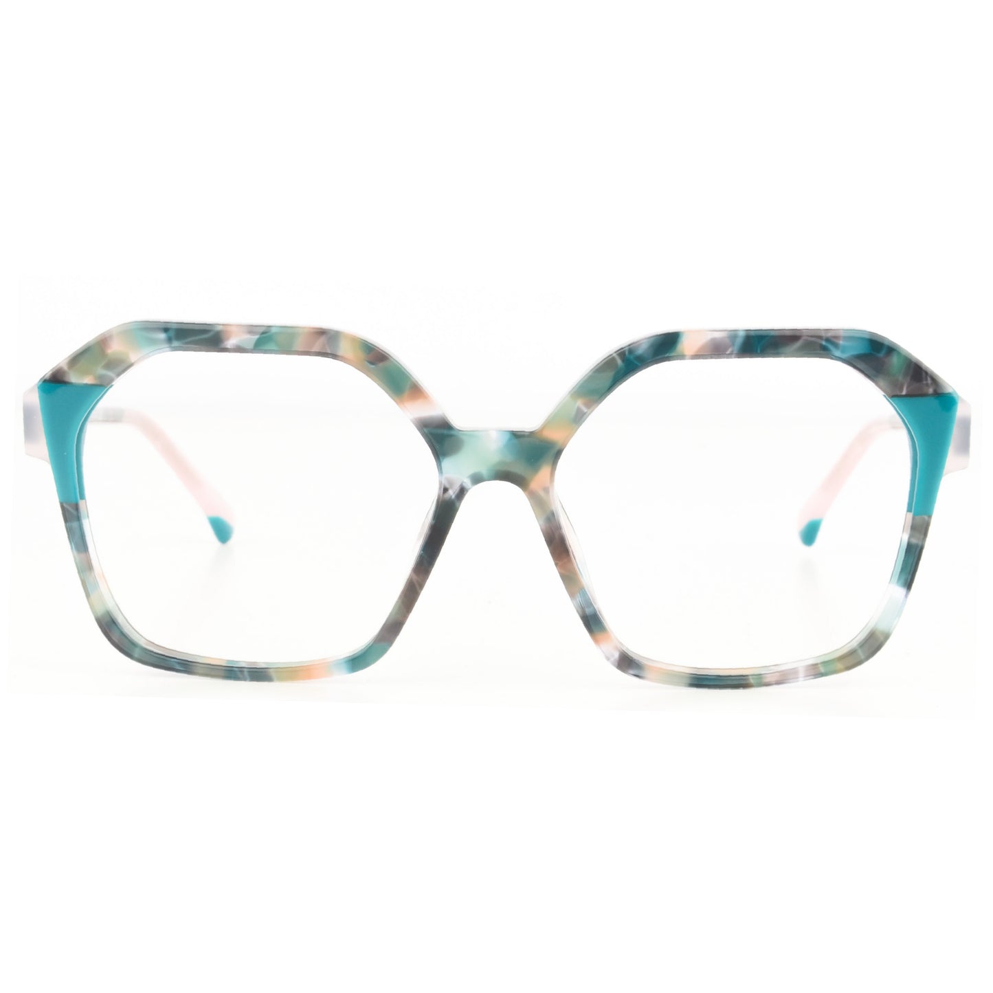 MOSAIC MUSE Geometric Oversized Frame for Women SF4582